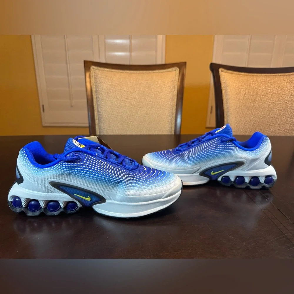 New Nike Air Max DN Blue White Sneaker Shoes Size US 6